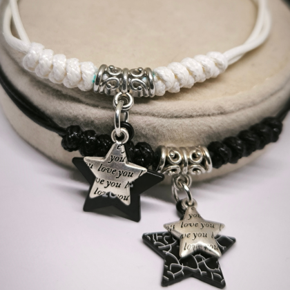 Romantiline käevõrude komplekt paaridele