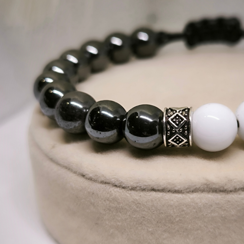 Stiilne meeste helmestega käevõru „Elite Beads“