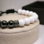 Stiilne meeste helmestega käevõru „Elite Beads“