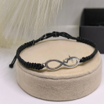 Kangast käevõrude komplekt lõpmatuse sümboliga