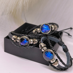 Nahast unisex käevõru sodiaagimärgiga