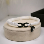 Paaridele käevõrud "Lõputu armastus" magnetitega