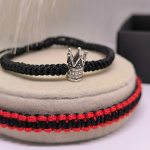 Käsitööna valminud kangast käevõrude komplekt