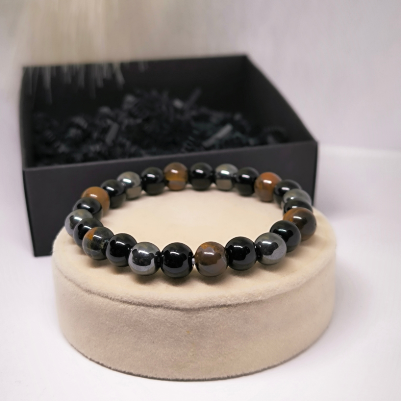 Obsidiaankäevõru tiigrisilmaga