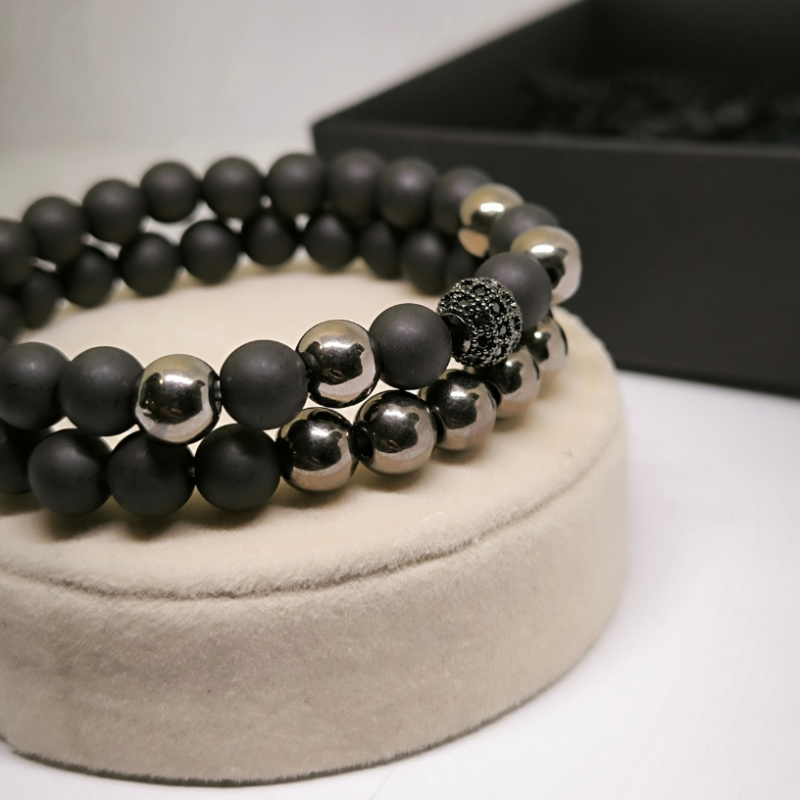 Looduskivi käevõrude komplekt