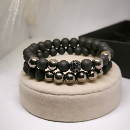 Looduskivi käevõrude komplekt