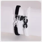 Paaridele käevõrud "Lõputu armastus" magnetitega