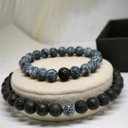 Looduskivi käevõrude komplekt ''Kaugus''