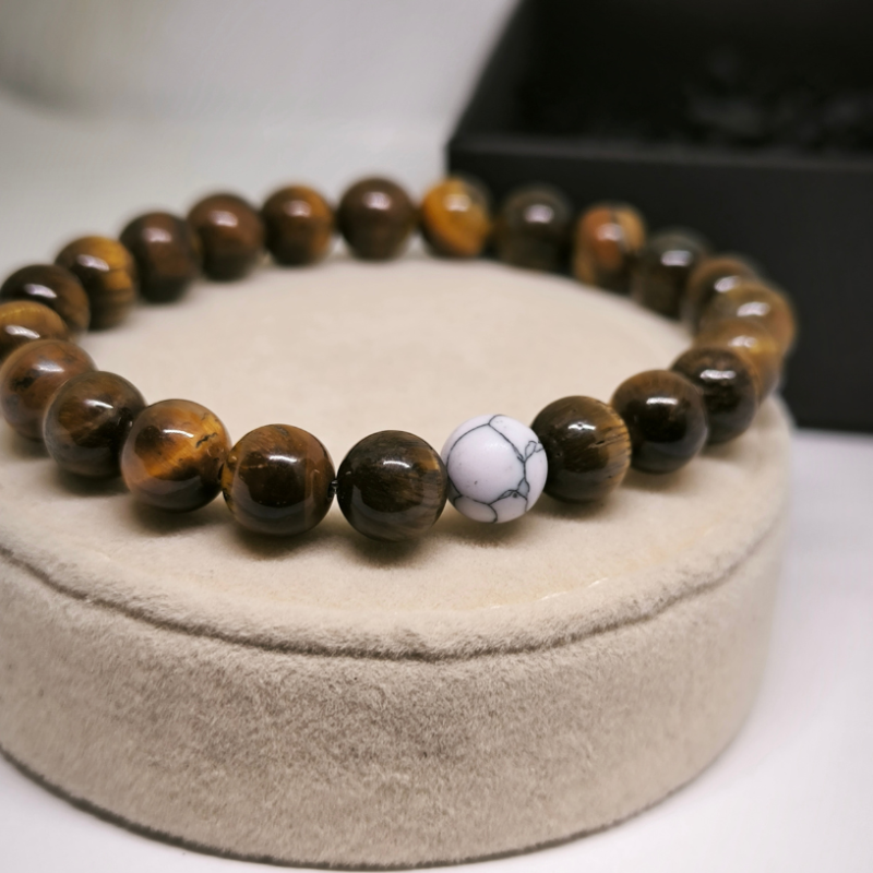 Loodusliku kivi käevõrude komplekt ''Kaugus''