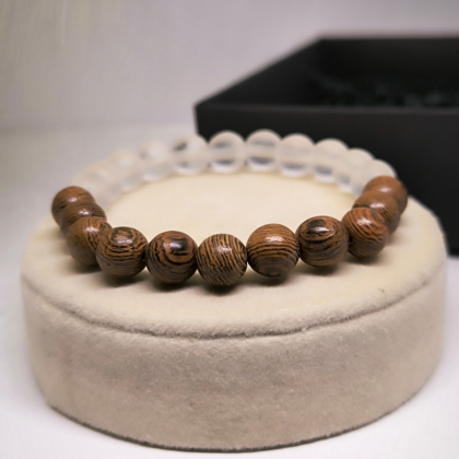 Stiilne helmestega käevõru