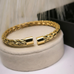 Punutise kujuga meeste käevõru roostevabast terasest