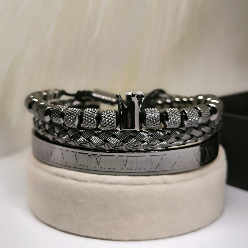 Minimalistlik meeste käevõrude komplekt