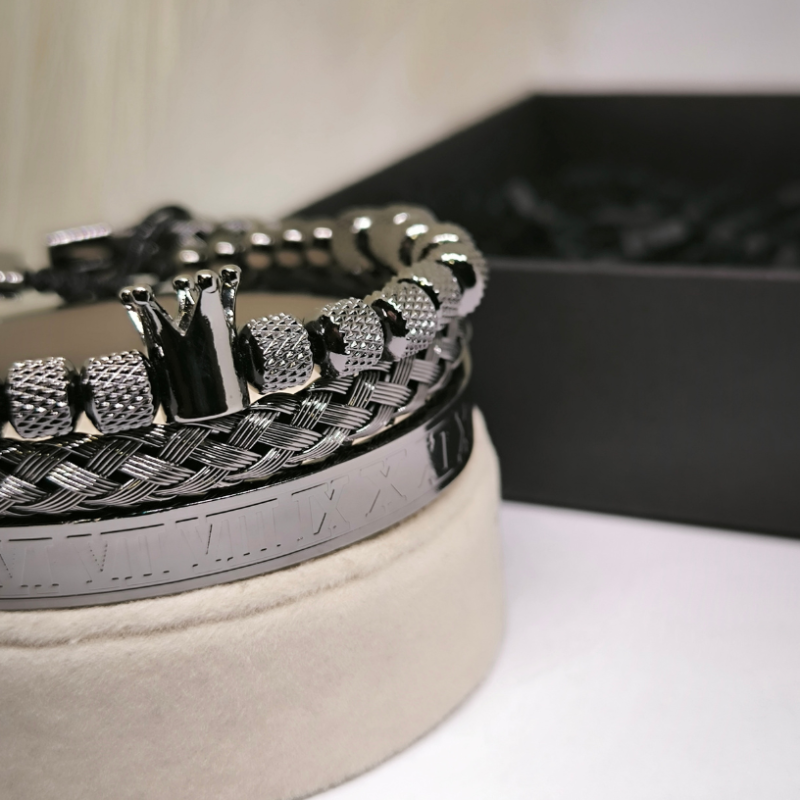 Minimalistlik meeste käevõrude komplekt