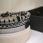 Minimalistlik meeste käevõrude komplekt