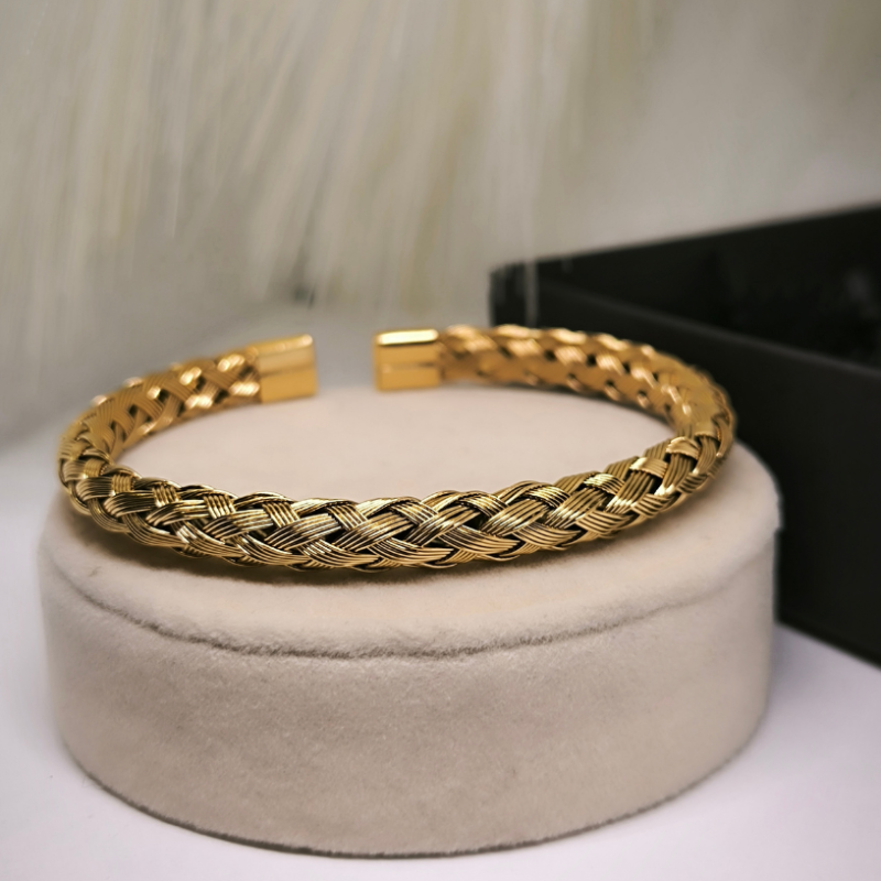 Stiilsete meeste käevõrude komplekt roostevabast terasest