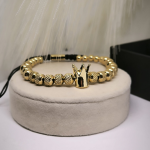 Kuldne käevõru meestele krooniga