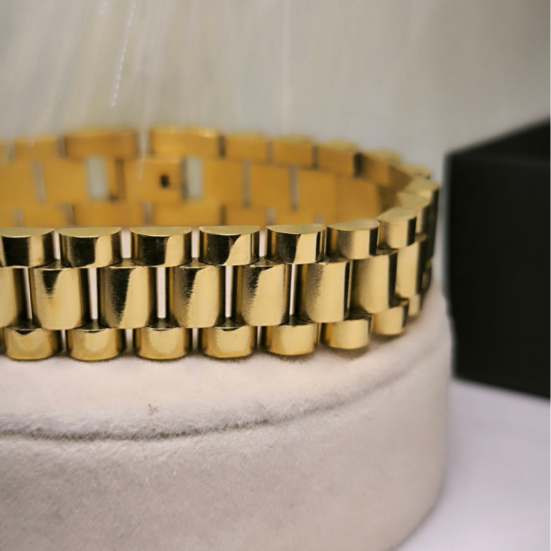 Luksuslik kuldne käevõru tõelisele mehele