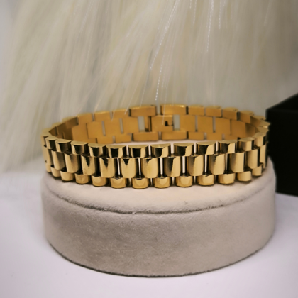 Luksuslik kuldne käevõru tõelisele mehele