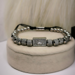 Charm-stiilis roostevabast terasest käevõru