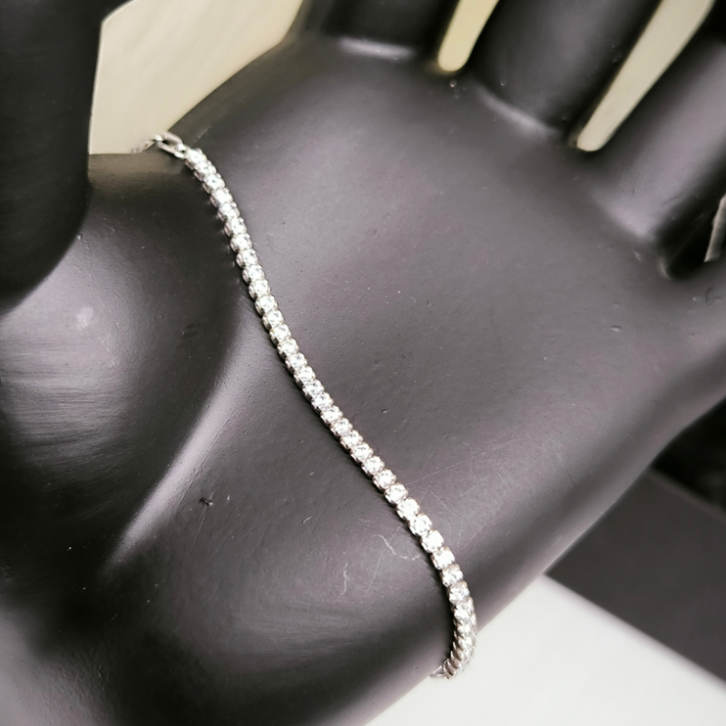 Minimalistlikus stiilis naiste "Tennis" käevõru