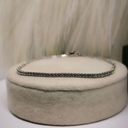 Minimalistlikus stiilis naiste "Tennis" käevõru