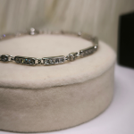 Luksuslik hõbedavärvi lõhnastatud käevõru