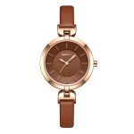 Ümmargune kvartsist kell "Minimalism"