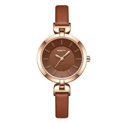 Ümmargune kvartsist kell "Minimalism"