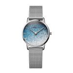 Kvartsist kell läikiva sihverplaadiga