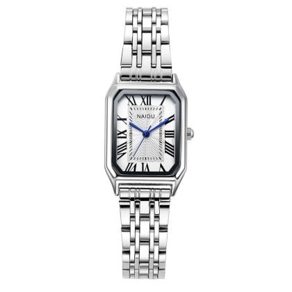 Hõbeimitatsiooniga naiste käekell