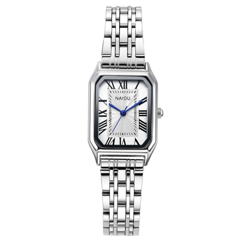 Hõbeimitatsiooniga naiste käekell