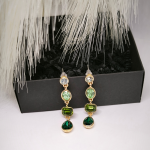 Kõrvarõngad "Roheline kuld"