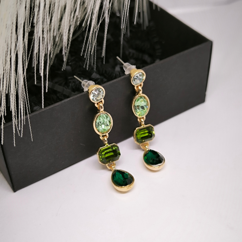 Kõrvarõngad "Roheline kuld"