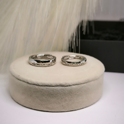 Paarisõrmuste komplekt "Südame löök"