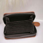 Pruun minimalistlik rahakott - kaarditasku