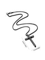 Must kaelakee "Rist"