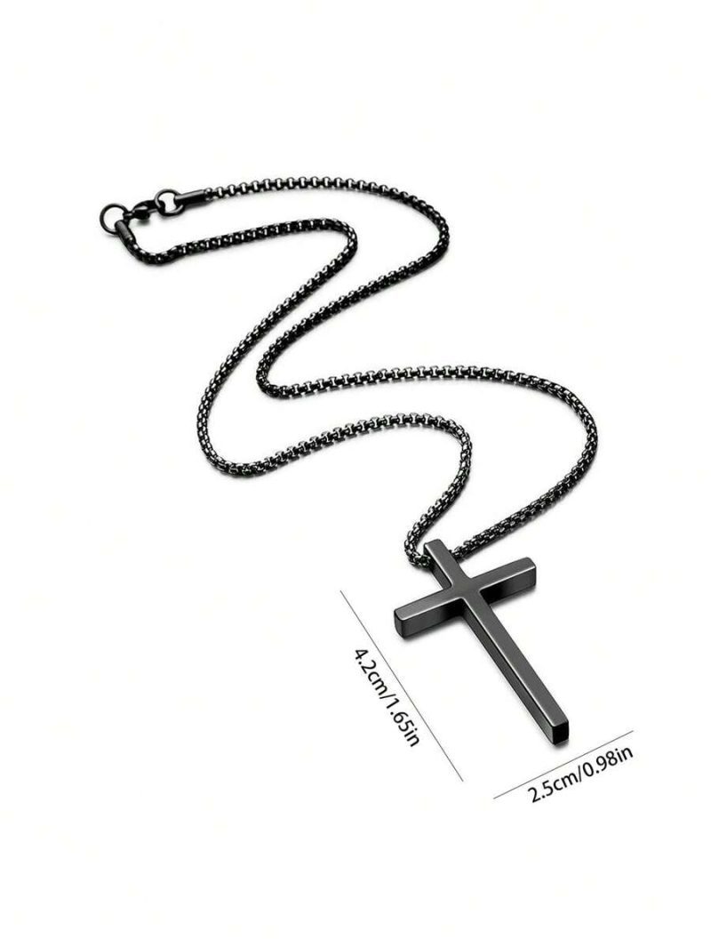 Must kaelakee "Rist"