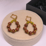 Päikesekiviga kõrvarõngad „Päikesesära“