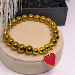 Käevõrud paaridele hematiidiga „Südamete harmoonia“