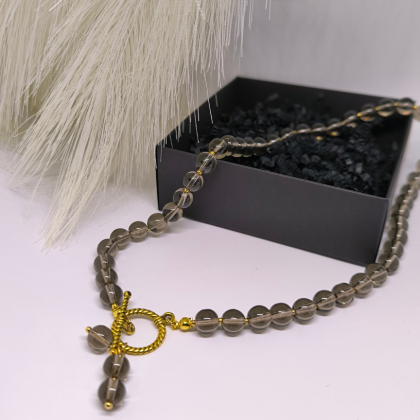 Kaelakee "Suitsuopaali"