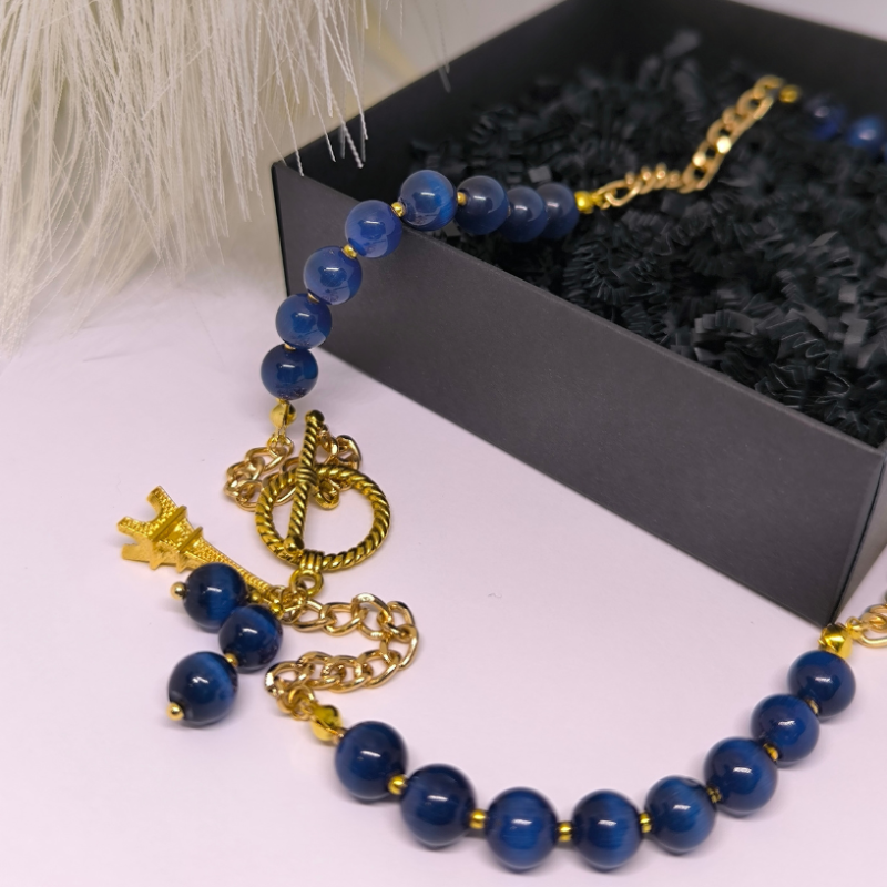 Naiste kaelakee "Midnight in Paris"