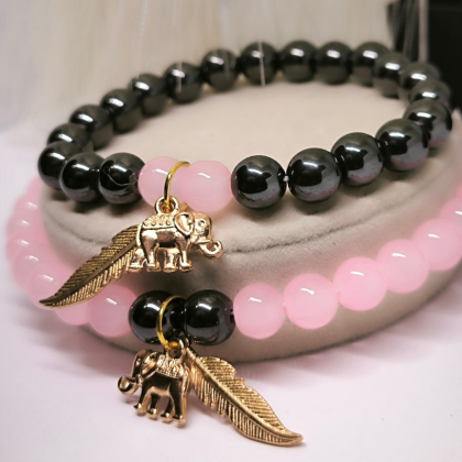 Paaride käevõrude komplekt „Armastuse side“