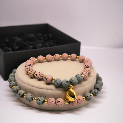 Käevõrude komplekt paaridele "Hingede magnetid"