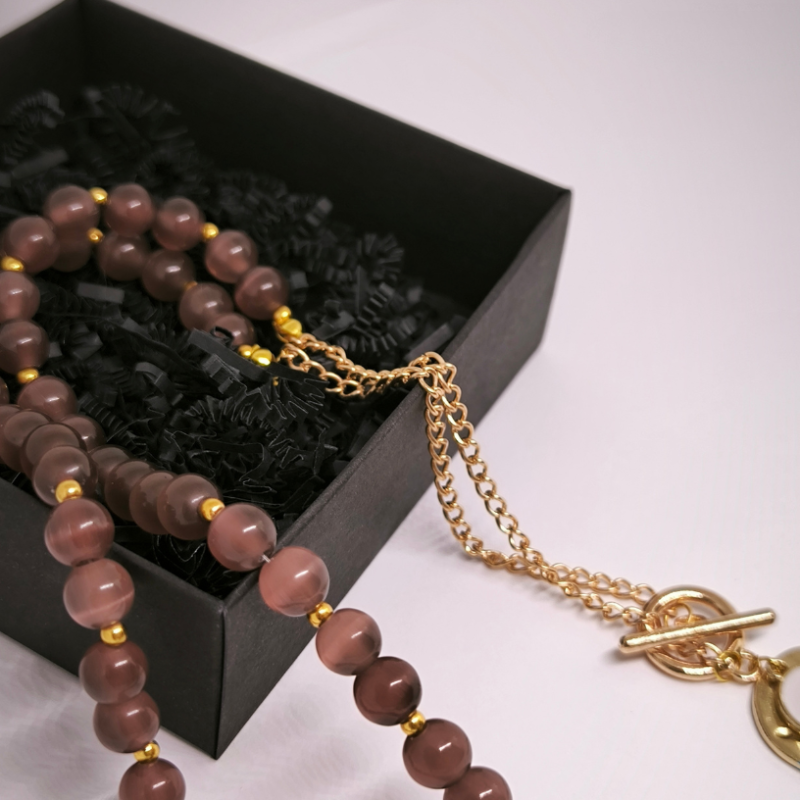 Kaelakee "Tiigrisilm sinu tähega"