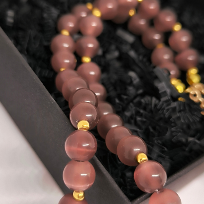 Kaelakee "Tiigrisilm sinu tähega"