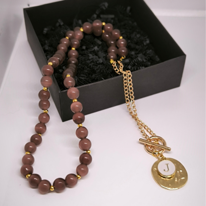 Kaelakee "Tiigrisilm sinu tähega"