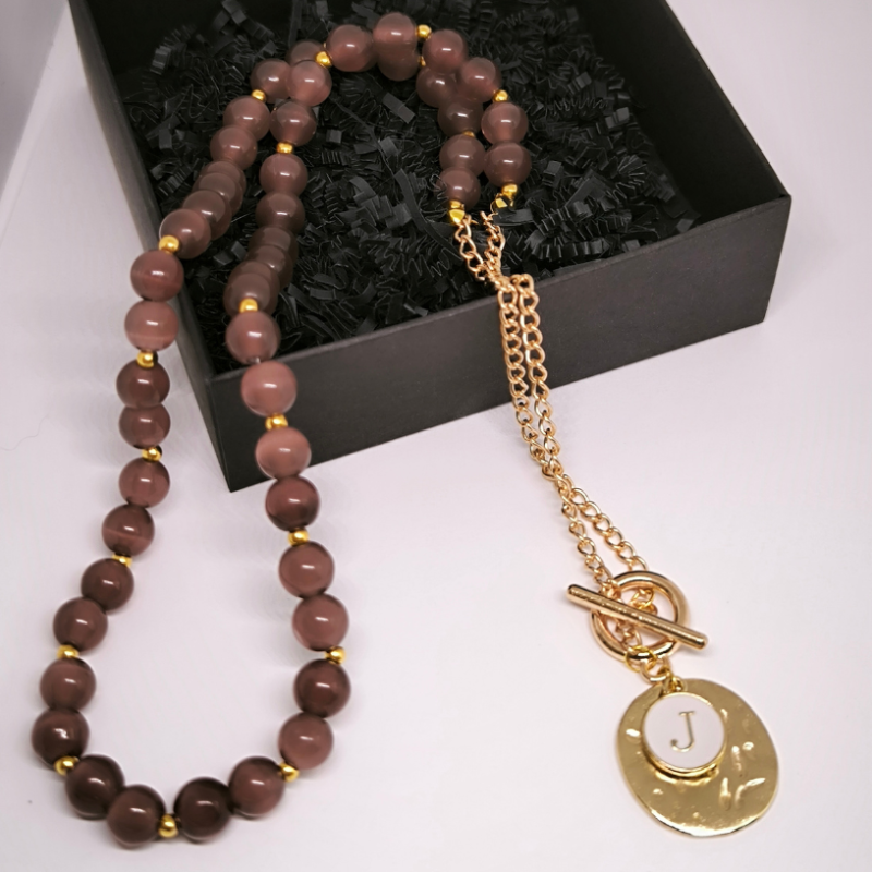 Kaelakee "Tiigrisilm sinu tähega"