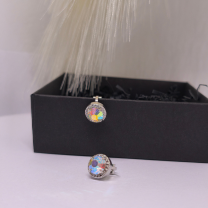 Kõrvarõngad - klipsid „Värvide mäng“