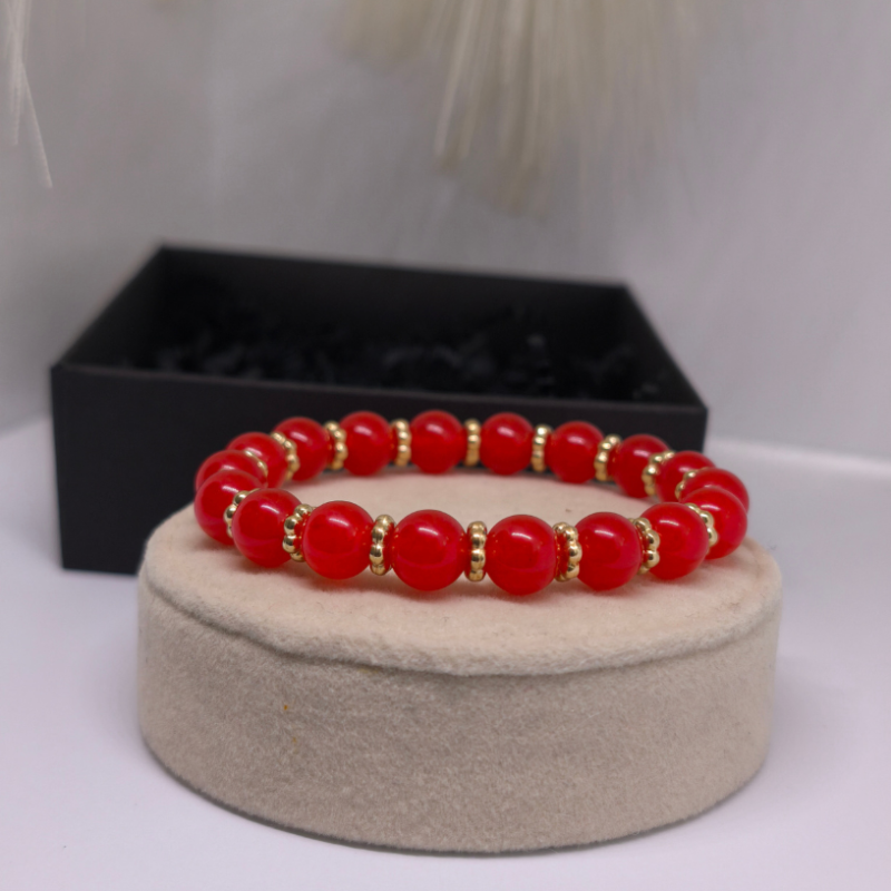 Käsitöö käevõru "Punane energia"