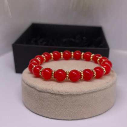 Käsitöö käevõru "Punane energia"